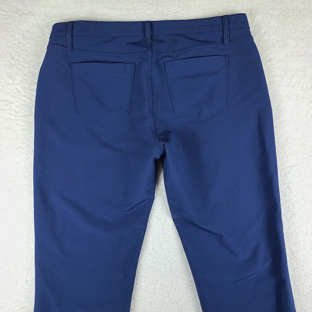 Kenneth‎ Cole Pants Mens 40x34 Navy Slim Performance Awearness Tech Golf Chino
